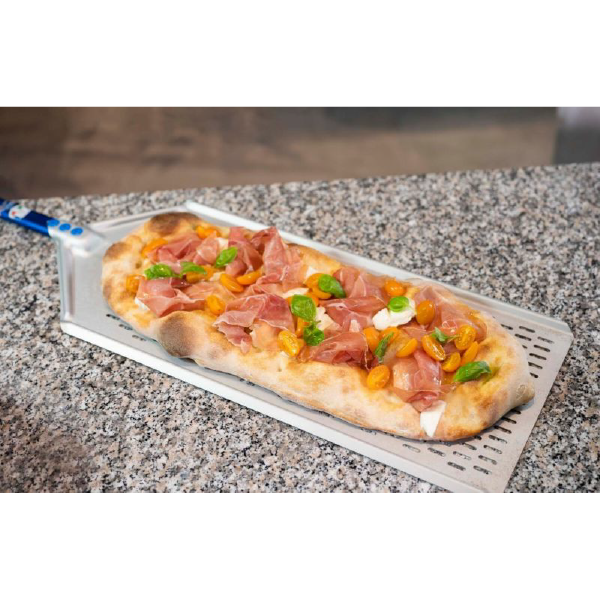  Xẻng Xúc Pizza Nhôm Đục Lỗ Gimetal 30x60cm 