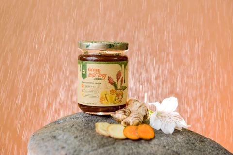 Gừng Mật Ong lên men Ginbee Chanh - Hũ 275gr