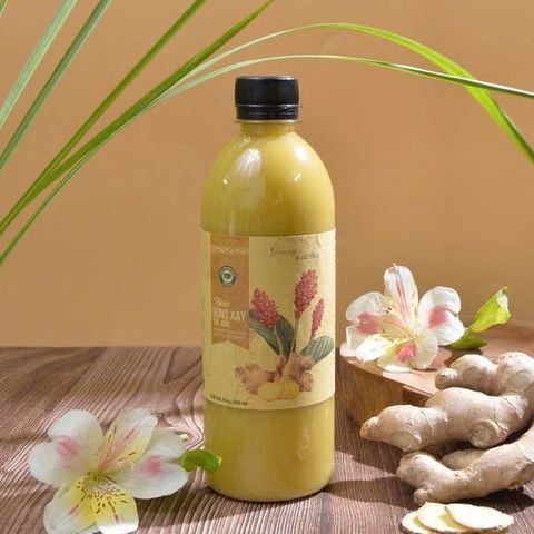 Nước Gừng Xay dùng để tắm hoặc ngâm chân tăng cường sức đề kháng