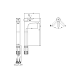  JOM-Vòi Lavabo Rửa Tay Nóng Lạnh-32161-139/1B1-Z 