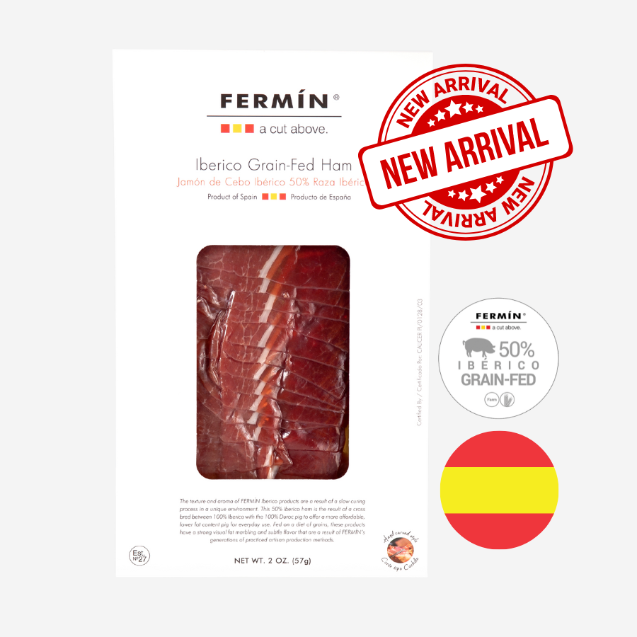  Đùi Heo Iberico Cebo Muối Cắt Lát 57Gr Fermin 