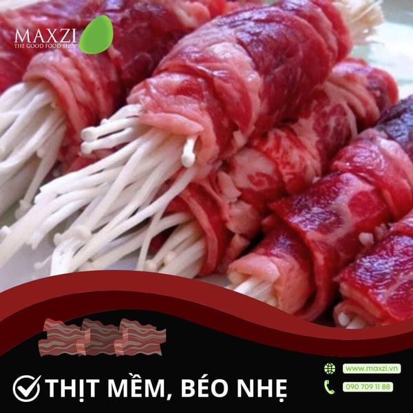  Bò wagyu Úc Carne Meats Raw cắt lát 1kg 