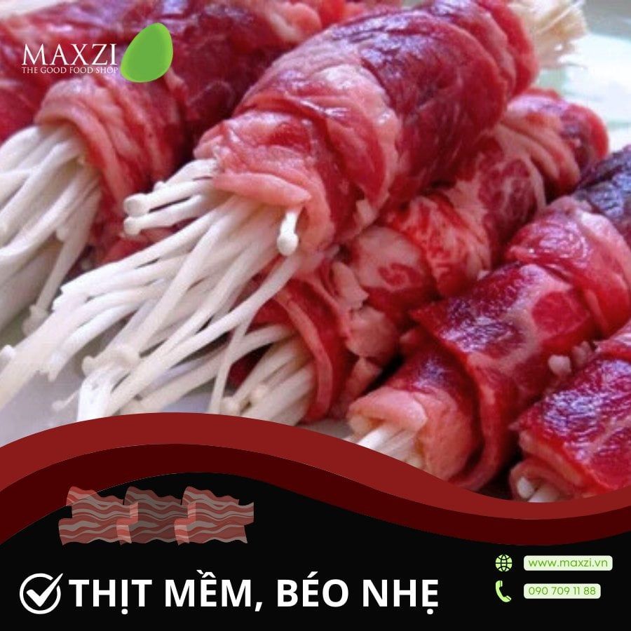  [SẢN PHẨM MỚI] Bò wagyu úc cắt lát 1kg 