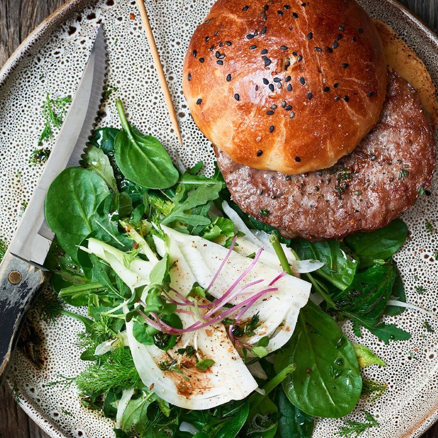  [TPHCM - MUA 3 TẶNG 1] Thịt Bò Burger Úc Carne Meats Raw 