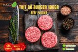  [TPHCM - MUA 3 TẶNG 1] Thịt Bò Burger Úc Carne Meats Raw 