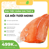 CÁ HỒI TƯƠI ATLANTIC MOWI 1KG - SASHIMI GRADE 
