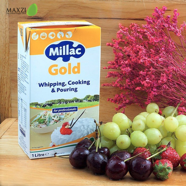  Kem Sữa Tươi Whipping Cream Millac Gold 1L 