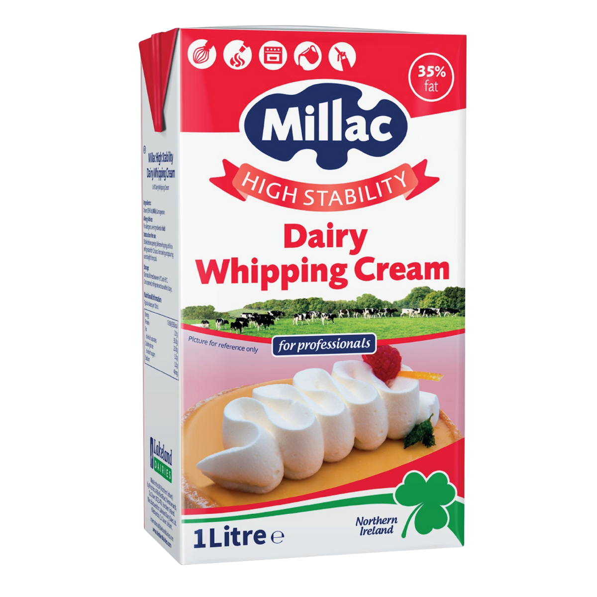  Kem Sữa Whipping 35% Fat Millac 1L 