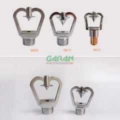 Đầu Phun Drencher ZSTWC DN15 Chất Liệu Đồng Mạ Chrome Hoặc Inox 304 Dùng Để Phòng Cháy Chữa Cháy