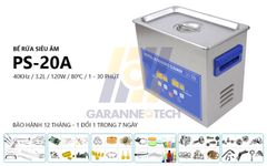 Máy Rửa Bằng Sóng Siêu Âm Nion PS-20A