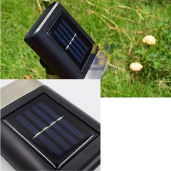 Đèn Chiếu Sáng Năng Lượng Mặt Trời Cho Bãi Cỏ, 3 Bóng Led, Bằng Nhựa ABS Có Điều Chỉnh Độ Sáng