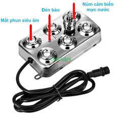 Bộ Phun Sương Siêu Âm 6 Mắt 200W