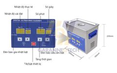 Máy Rửa Bằng Sóng Siêu Âm Nion PS-20A