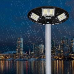 Đèn đường năng lượng mặt trời liền thể dạng đĩa bay UFO