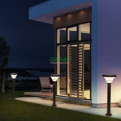 Đèn Sân Vườn Cao Cấp 3W Tích Hợp Ánh Sáng Trắng Và Vàng