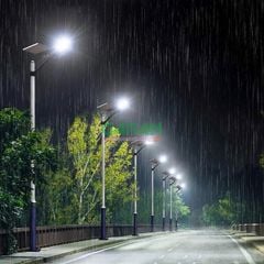 Đèn Năng Lượng Mặt Trời 300W 392 Led Vỏ Nhôm Cao Cấp