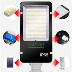 Đèn Năng Lượng Mặt Trời 200W 456 Led Vỏ Nhôm Cao Cấp