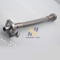 Cùm Clamp Nối Nhanh Vi Sinh Cùng Ống Hàn Và Ống Mềm Thép 304