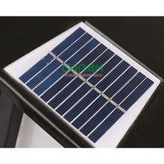 Đèn Trụ Cổng Năng Lượng Mặt Trời Hcm Hình Ngôi Nhà Mái Nón Màu Đen