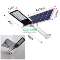 Đèn Đường Led Năng Lượng Mặt Trời Nano Vỏ Nhôm 50W 50 LED