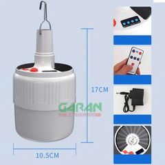 Bóng Đèn Năng Lượng Mặt Trời 100W 42 Led