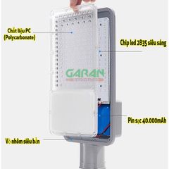 Đèn Năng Lượng Mặt Trời Tphcm 400W Vỏ Nhôm Siêu Bền