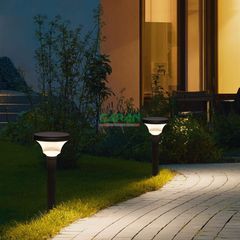 Đèn Sân Vườn Cao Cấp 3W Tích Hợp Ánh Sáng Trắng Và Vàng