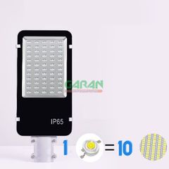 Đèn Đường Led Năng Lượng Mặt Trời Nano Vỏ Nhôm 50W 50 LED
