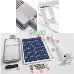 Đèn Năng Lượng Mặt Trời Tphcm 400W Vỏ Nhôm Siêu Bền