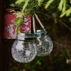 Đèn Trang Trí Quán Cafe Sân Vườn Chống Nước Sử Dụng Năng Lượng Mặt Trời