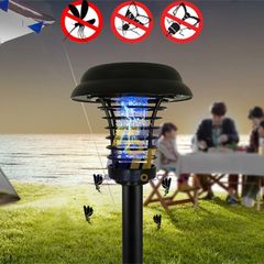 Đèn Diệt Muỗi, Diệt Côn Trùng Năng Lượng Mặt Trời Bằng Nhựa ABS, Ánh Sáng Trắng