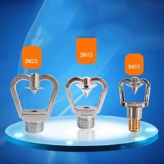 Đầu Phun Drencher ZSTWC DN15 Chất Liệu Đồng Mạ Chrome Hoặc Inox 304 Dùng Để Phòng Cháy Chữa Cháy
