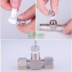 Vòi Phun Nguyên Tử Ruby 1/8” Phun Sương Chống Nhỏ Giọt