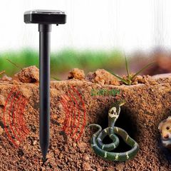 Máy Đuổi Chuột, Rắn, Côn Trùng Năng Lượng Mặt Trời Hình Vuông Bằng Nhựa ABS Dùng Sóng Siêu Âm