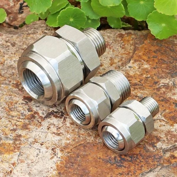 Khớp Nối Inox 304 Điều Chỉnh, Kiểm Soát Hướng Phun