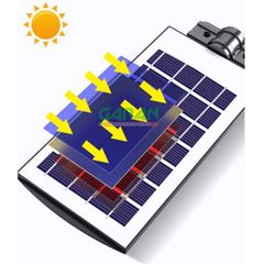 Đèn Năng Lượng Mặt Trời Liền Thể 100W 492 Led