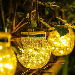 Đèn Trang Trí Quán Cafe Sân Vườn Chống Nước Sử Dụng Năng Lượng Mặt Trời