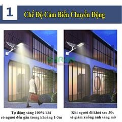 Đèn Năng Lượng Mặt Trời 300W 392 Led Vỏ Nhôm Cao Cấp