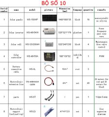 Hệ thống máy phát điện nặng lượng mặt trời cho gia đình