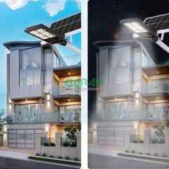 Đèn Năng Lượng Mặt Trời 300W 392 Led Vỏ Nhôm Cao Cấp