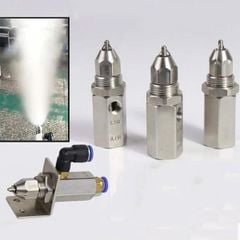 Béc Phun Siêu Âm Phun Sương Siêu Mịn Cỡ Hạt 10 Microns Để Diệt Khuẩn Không Khí Hay Giảm Bụi