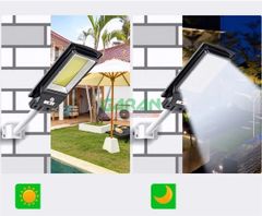 Đèn Năng Lượng Mặt Trời Liền Thể 100W 492 Led