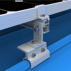 Bát Kẹp Kliplok 700 Cố Định Tấm Pin Năng Lượng Mặt Trời ( ZJ-GN-004/005-L50 )