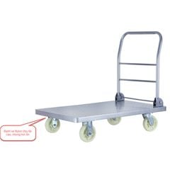 Xe Đẩy Hàng 4 Bánh 150KG Bằng Thép Gấp Gọn