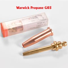 Béc Cắt Thép G02-Axetylen, G03-Propane Của Hãng Warwick