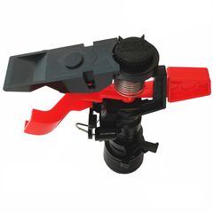Béc Tưới Cánh Đập Màu Đen Cam Phun Xoay 360° DN15 (1/2 Inch)