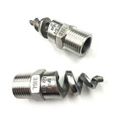 Béc Phun Nước Dạng Xoắn Ốc Bằng Thép Không Gỉ 316L