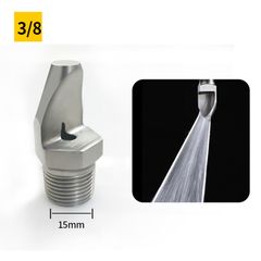 Đầu Béc Phun Góc Hẹp Đầu Hình Quạt Chữ P Cho Băng Tải