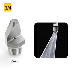 Đầu Béc Phun Góc Hẹp Đầu Hình Quạt Chữ P Cho Băng Tải