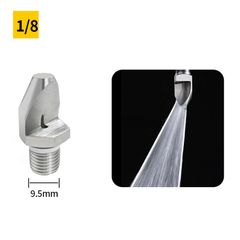 Đầu Béc Phun Góc Hẹp Đầu Hình Quạt Chữ P Cho Băng Tải